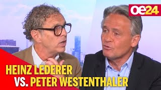 FELLNER LIVE Heinz Lederer vs Peter Westenthaler [upl. by Sheri]