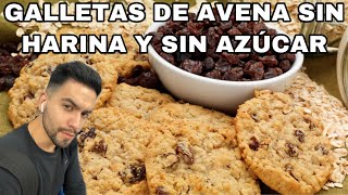 GALLETAS DE AVENA FITNESS SIN HARINA Y SIN AZÚCAR  DAVID CAMPOS [upl. by Power]