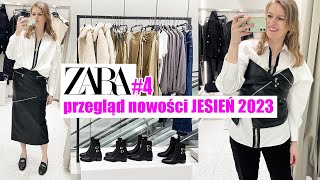 JESIENNY PRZEGLĄD NOWOŚCI I MIERZYMY ZARA cz4 JESIEŃ ZIMA 2023 TRENDY 202324 [upl. by Airot]