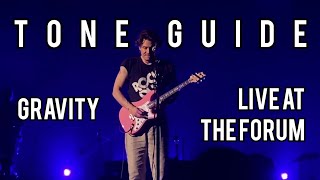 Tone Guide John Mayer  Gravity Live at The Forum  Sob Rock Tour [upl. by Cavan]