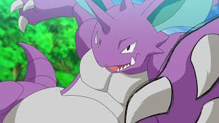 NidoranNidorino and Nidoking Pokemon all Attacks pokemon nidoran nidorinonidoking youtubevideo [upl. by Drannel]