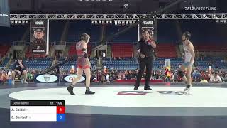 100 Lbs Consolation  Aaron Seidel Pennsylvania Vs Cole Gentsch Illinois 7430 [upl. by Deming]