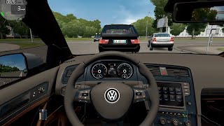 City Car Driving  Volkswagen Golf 7 Variant  Fast Driving [upl. by Buehrer]