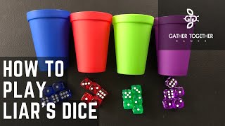 How To Play Liars Dice [upl. by Sirtimid]