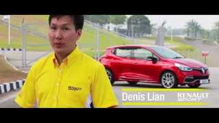 Renault Clio RS 200 EDC Track Drive with Denis Lian Part 22 Interview Version [upl. by Lewie]