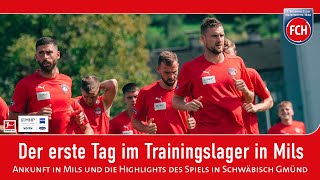 Der erste Tag im Trainingslager in Mils [upl. by Alenson]