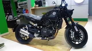 Benelli Leoncino 500 2018  First look  Test Ride  Exhaust sound [upl. by Torp]