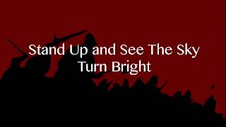 TURISAS  Stand Up And Fight  Lyrics [upl. by Calendra]