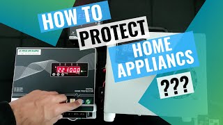 Digital Home Protector  Enersol  Electra Defender  HighLow Voltage Protection [upl. by Hgielanna404]