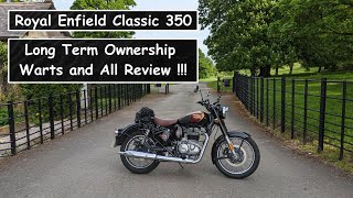 Royal Enfield Classic 350  Owners Honest Review [upl. by Matthews]