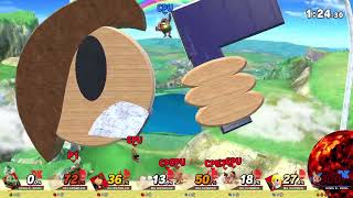 Super Smash Bros Ultimate  Custom Stage SonicSong182 Kn Flare Gun [upl. by Etnor506]