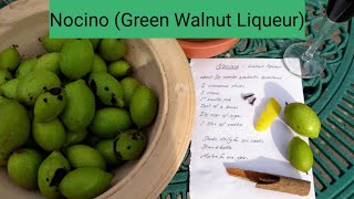 Making Nocino green walnut liqueur [upl. by Caines]