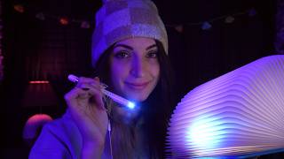 ASMR  Tracing Your Face with Light [upl. by Osrit]