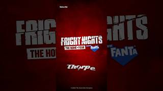 Fright Nights 2024 LINEUP shorts thorpepark frightnights halloween spookyseason [upl. by Nas]