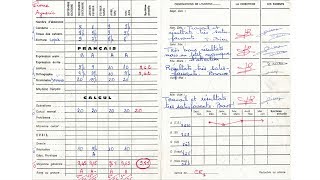 Mes bulletins du CP à la Prépa amp Résultats BAC et BREVET [upl. by Lissie]