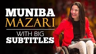 ENGLISH SPEECH  MUNIBA MAZARI  We all are Perfectly Imperfect English Subtitles [upl. by Kerril]