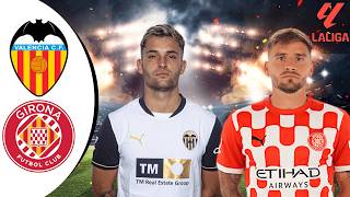 VALENCIA vs GIRONA  Jornada 6  LaLiga EA Sports Liga Española  LaLiga Predicciones en FC 24 [upl. by Adnil]