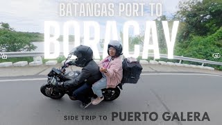 Ride to Boracay with Puerto Galera side trip  insta 360 X4 [upl. by Emanuela]