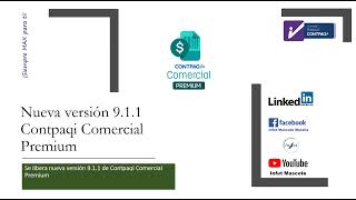 Nueva versión 911 de Contpaqi Comercial Premium y Carta Porte 30 [upl. by Anaahs]