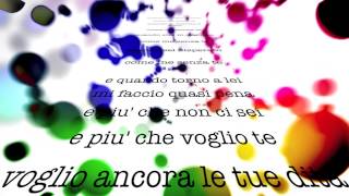 Marco Masini  Video Lyrics  Disperato 1  La mia storia piano e voce [upl. by Turoff]