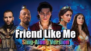 FRIEND LIKE ME Lyrics  Aladdin [upl. by Fraase]