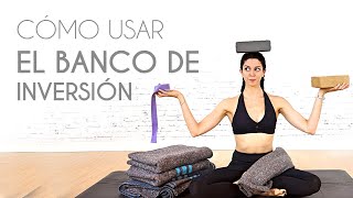 Clase con Banco de Invertidas de Yoga Cómo usar el FeetUp [upl. by Aleek]