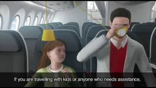 Avianca Airlines Boeing 787 Safety Video [upl. by Etnuahs151]