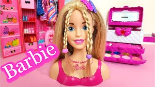 Barbie hairstyle 7 barbie barbiedoll barbiedollcartoon barbiedollhouse [upl. by Nivlak383]