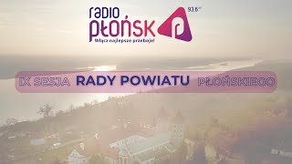 IX Sesja Rady Powiatu Płońskiego 30102024 [upl. by Karilla]