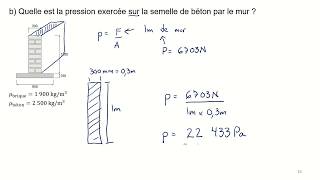 Leçon 14  Charges réparties [upl. by Ycinuq]