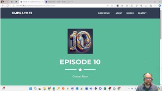 Umbraco 13 Tutorial  Episode 10  Contact Form and Meta Data [upl. by Anegroeg]