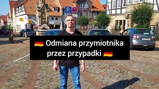 Odmiana przymiotnika przez przypadki đź‡©đź‡Ş [upl. by Eatnuahs]