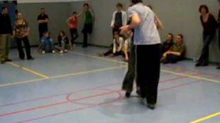 Lindy Hop Demonstration [upl. by Aienahs]