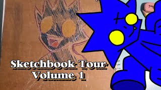 Sketchbook Tour Vol1 Part 1 [upl. by Nerine500]