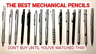 15 Best Mechanical Pencils Reviewed Rotring Pentel Ohto Graphgear Staedtler [upl. by Inerney532]