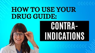 How to use your Drug Handbook Contraindications amp Precautions [upl. by Sleinad]