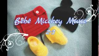 Bebé Mickey Mouse 2 3 botitas [upl. by Harrie970]