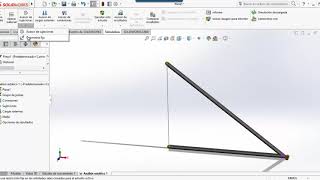 Solidworks fuerzas en estructuras estáticas [upl. by Meggy]