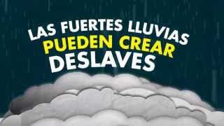 Campaña prevención ante deslaves [upl. by Ocsecnarf]