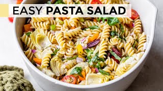 PASTA SALAD  with Italian salad dressing [upl. by Eulalia871]