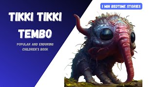 Tikki Tikki Tembo  Touching children’s book Stories [upl. by Eittol446]