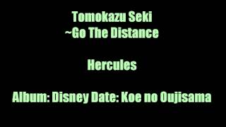 Tomokazu Seki  Go The Distance [upl. by Meingolda]