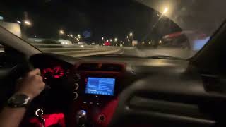 Honda Civic Ep2 Terrorizing The Streets At 2AM [upl. by Eiznekcm]