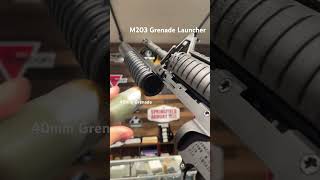 M203 Grenade Launcher combatproven 2ndamendment shorts [upl. by Htaras]