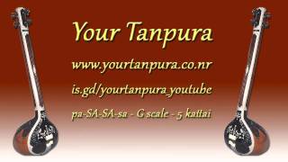 Your Tanpura  G Scale  5 kattai [upl. by Nangem]