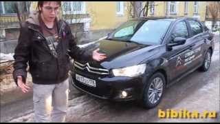 Тестдрайв Citroen CElysee [upl. by Yrrag]