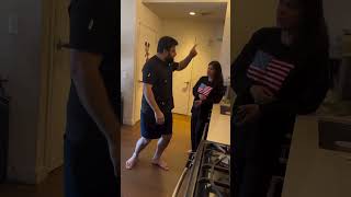 Wife and Husband 😂comedy america funny klolan husbandwifecomedy fighter couple [upl. by Niels134]