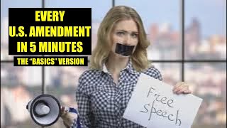 Explaining the 27 Constitutional Amendments in Under 5 Minutes  Simple Breakdown [upl. by Tubb]