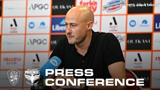 Ruben Zadkovich  Press Conference  Brisbane Roar v Wellington Phoenix  ALM R15 [upl. by Martinic285]