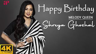 Happy Birthday Shreya Ghoshal  Melody Queen  Sandiyare Sandiyare Song  Virumaandi  ShreyaGhoshal [upl. by Suaeddaht]